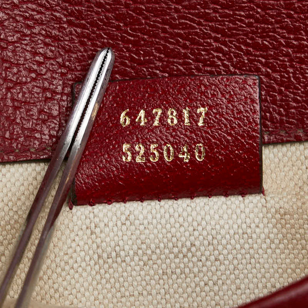 グッチ GGスプリーム ドラえもん ボディバッグ ウエストポーチ 6457817 チェリーレッド ベージュ PVC レザー レディース GUCCI 【中古】