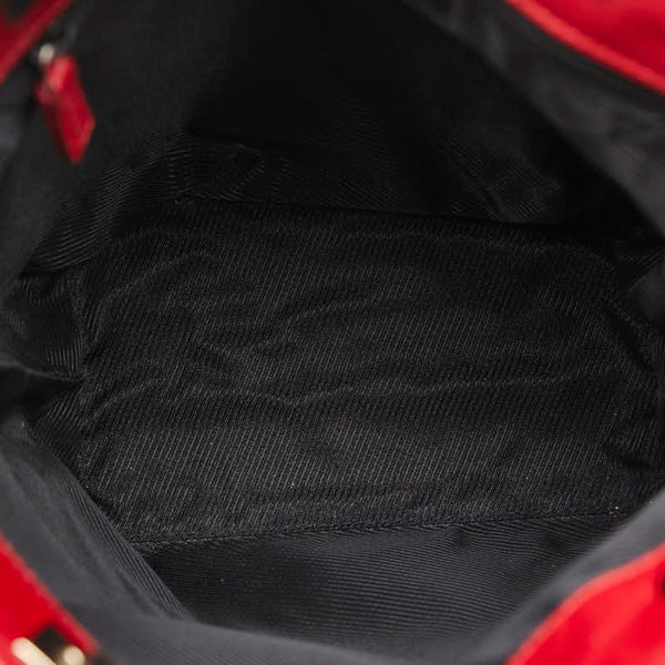 グッチ GGキャンバス ハンドバッグ トートバッグ 002214 レッド ゴールド キャンバス レザー レディース GUCCI 【中古】