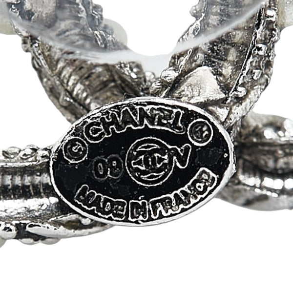 シャネル ココマーク イヤリング シルバー メタル レディース CHANEL 【中古】