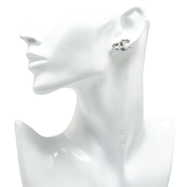 シャネル ココマーク イヤリング シルバー メタル レディース CHANEL 【中古】