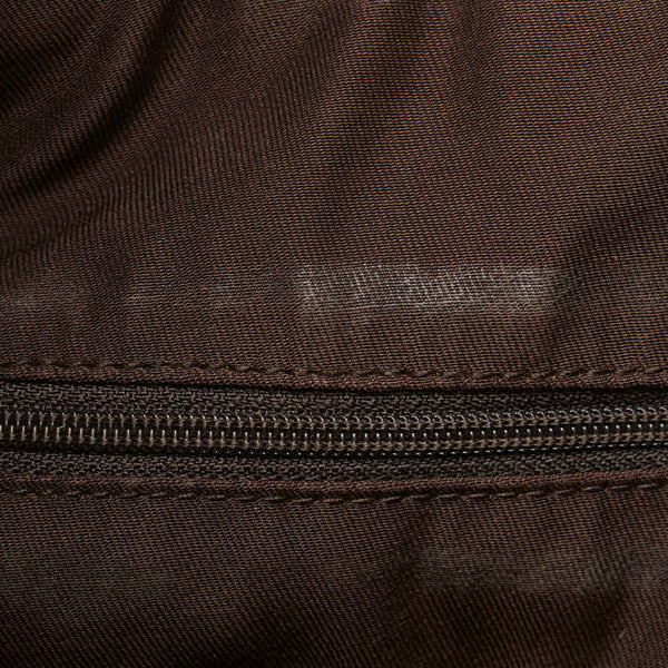 グッチ GGキャンバス アビー ハンドバッグ トートバッグ 130733 ベージュ キャンバス レザー レディース GUCCI 【中古】