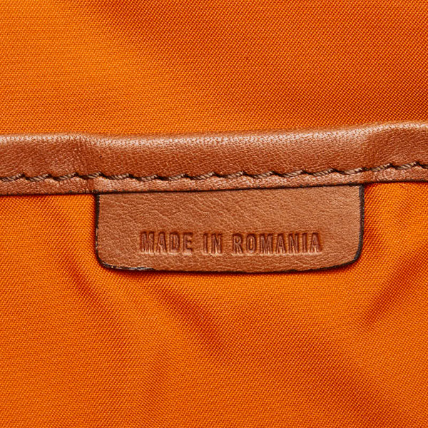バーバリー チェック ハンドバッグ トートバッグ ブラウン マルチカラー キャンバス レザー レディース BURBERRY 【中古】