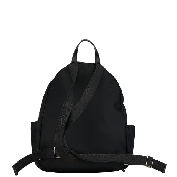 ケイトスペード リュック バックパック ブラック ゴールド ナイロン レディース Kate Spade 【中古】