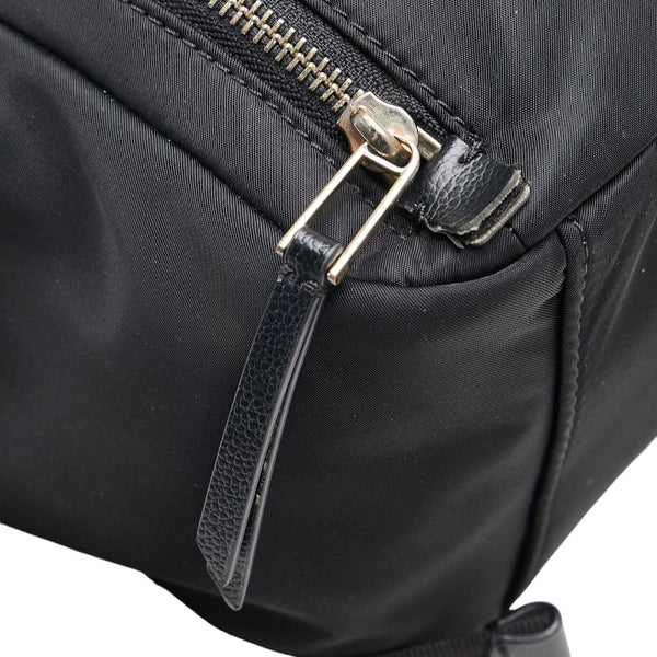 ケイトスペード リュック バックパック ブラック ゴールド ナイロン レディース Kate Spade 【中古】