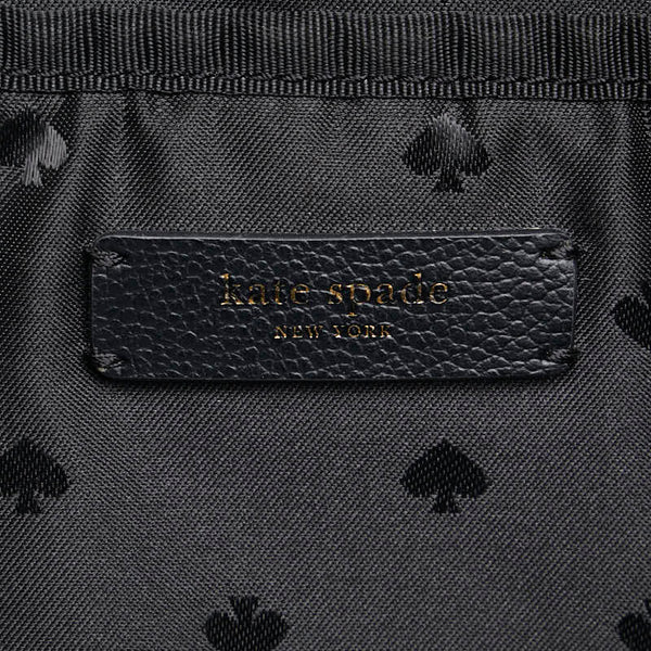 ケイトスペード リュック バックパック ブラック ゴールド ナイロン レディース Kate Spade 【中古】