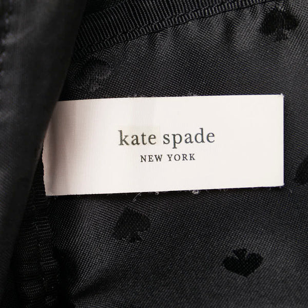 ケイトスペード リュック バックパック ブラック ゴールド ナイロン レディース Kate Spade 【中古】