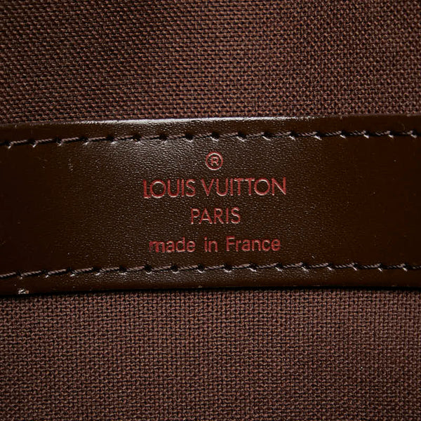 ルイ ヴィトン ダミエ ナヴィグリオ メッセンジャーバッグ N45255 ブラウン PVC レザー レディース LOUIS VUITTON 【中古】