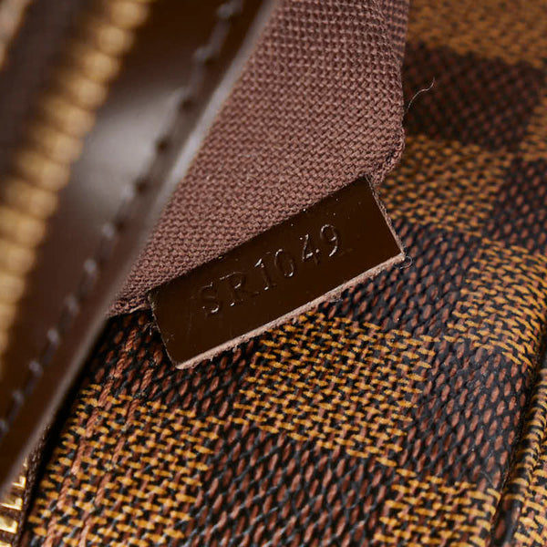 ルイ ヴィトン ダミエ ナヴィグリオ メッセンジャーバッグ N45255 ブラウン PVC レザー レディース LOUIS VUITTON 【中古】