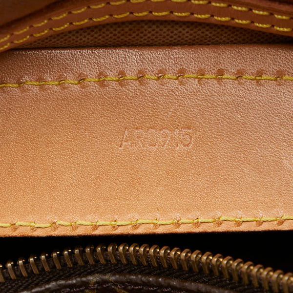 ルイ ヴィトン モノグラム フラネリー 45 ボストンバッグ M51115 ブラウン PVC レザー レディース LOUIS VUITTON 【中古】