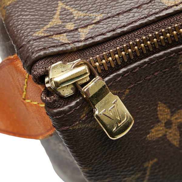 ルイ ヴィトン モノグラム フラネリー 45 ボストンバッグ M51115 ブラウン PVC レザー レディース LOUIS VUITTON 【中古】