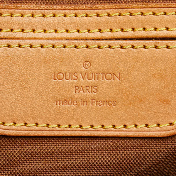 ルイ ヴィトン モノグラム フラネリー 45 ボストンバッグ M51115 ブラウン PVC レザー レディース LOUIS VUITTON 【中古】