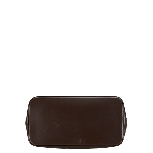 ルイ ヴィトン ダミエ アルマPM ハンドバッグ N51131 ブラウン PVC レザー レディース LOUIS VUITTON 【中古】