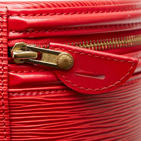 ルイ ヴィトン エピ カンヌ ハンドバッグ バニティバッグ M48037 カスティリアンレッド レザー レディース LOUIS VUITTON 【中古】