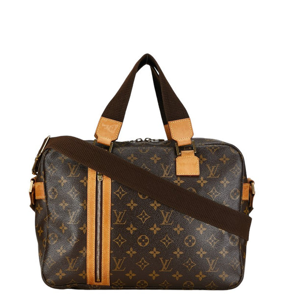 ルイ ヴィトン モノグラム サックボスフォール ハンドバッグ ショルダーバッグ M40043 ブラウン PVC レザー レディース LOUIS VUITTON 【中古】