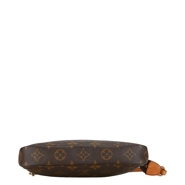 ルイ ヴィトン モノグラム ポシェット アクセソワール ハンドバッグ M51980 ブラウン PVC レザー レディース LOUIS VUITTON 【中古】