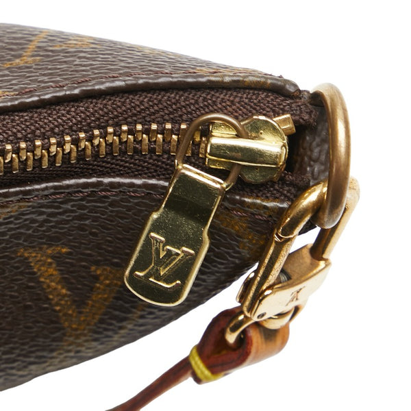 ルイ ヴィトン モノグラム ポシェット アクセソワール ハンドバッグ M51980 ブラウン PVC レザー レディース LOUIS VUITTON 【中古】
