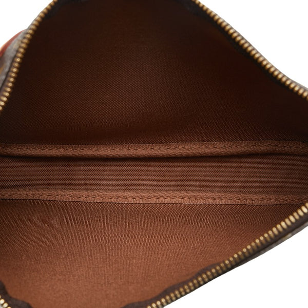 ルイ ヴィトン モノグラム ポシェット アクセソワール ハンドバッグ M51980 ブラウン PVC レザー レディース LOUIS VUITTON 【中古】