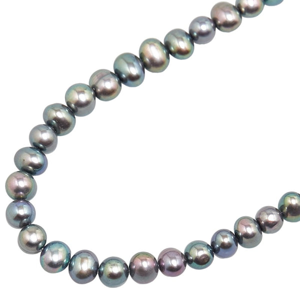 メッキ 淡水パール6～7mm ネックレス レディース 【中古】