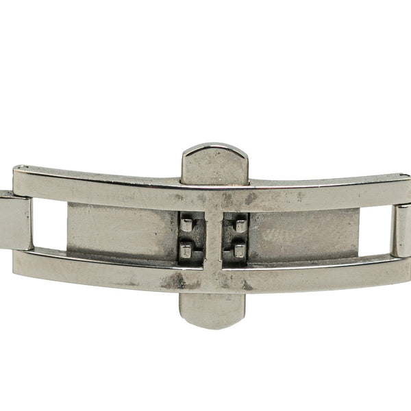 グッチ 腕時計 バングル 2400S クオーツ シルバー文字盤 ステンレススチール レディース GUCCI 【中古】