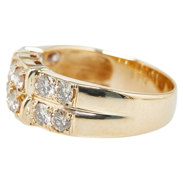 ノーブランド K18YG イエローゴールド ダイヤ1.15ct リング 指輪 #50 レディース no brand 10.5号 【中古】