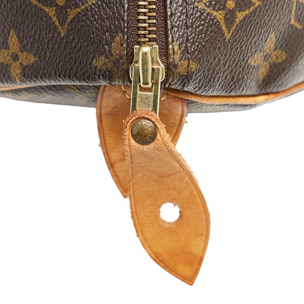 ルイ ヴィトン モノグラム スピーディ30 ハンドバッグ M41526 ブラウン PVC レザー レディース LOUIS VUITTON 【中古】