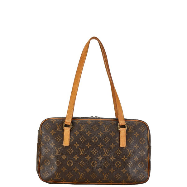 ルイ ヴィトン モノグラム シテGM ショルダーバッグ ハンドバッグ M51181 ブラウン PVC レザー レディース LOUIS VUITTON 【中古】