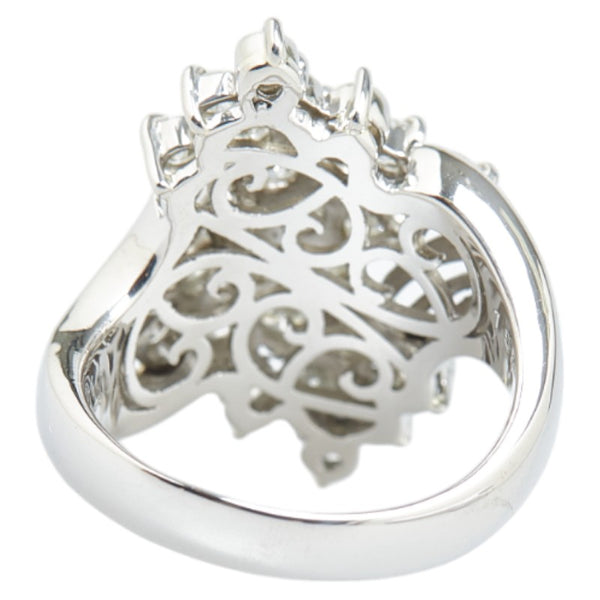 Pt900 プラチナ ダイヤ1.55ct リング 指輪 #52 レディース 12号 【中古】