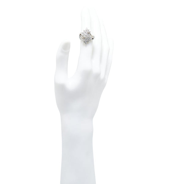 Pt900 プラチナ ダイヤ1.55ct リング 指輪 #52 レディース 12号 【中古】