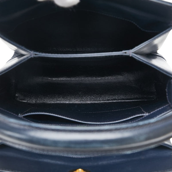 グッチ オールドグッチ ワンショルダーバッグ ハンドバッグ ブラック レザー レディース GUCCI 【中古】