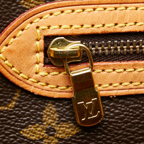 ルイ ヴィトン モノグラム サックショッピング トートバッグ ハンドバッグ M51108 ブラウン PVC レザー レディース LOUIS VUITTON 【中古】