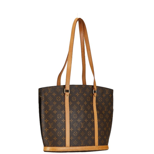 ルイ ヴィトン モノグラム バビロン トートバッグ ハンドバッグ M51102 ブラウン PVC レザー レディース LOUIS VUITTON 【中古】