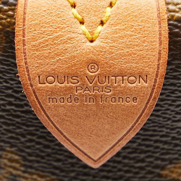 ルイ ヴィトン モノグラム スピーディ40 ハンドバッグ ボストンバッグ  M41522 ブラウン PVC レザー レディース LOUIS VUITTON 【中古】