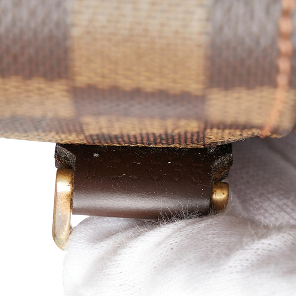 ルイ ヴィトン ダミエ ポルトオルディナトゥール サバナ ビジネスバッグ N53355 ブラウン PVC レザー レディース LOUIS VUITTON 【中古】