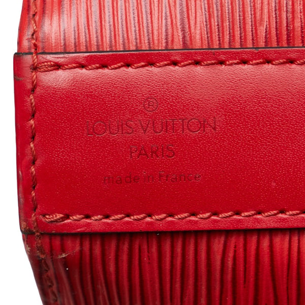 ルイ ヴィトン エピ サックデポールGM ショルダーバッグ M80197 カスティリアンレッド レザー レディース LOUIS VUITTON 【中古】