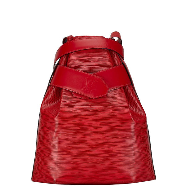 ルイ ヴィトン エピ サックデポールGM ショルダーバッグ M80197 カスティリアンレッド レザー レディース LOUIS VUITTON 【中古】