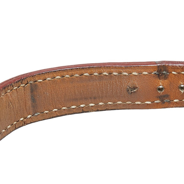 エルメス ノマードコンパス 腕時計 NO1.210 クオーツ ホワイト文字盤 ステンレススチール レザー メンズ HERMES 【中古】