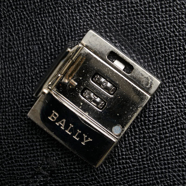 バリー ハンドバッグ ブラック レザー レディース BALLY 【中古】
