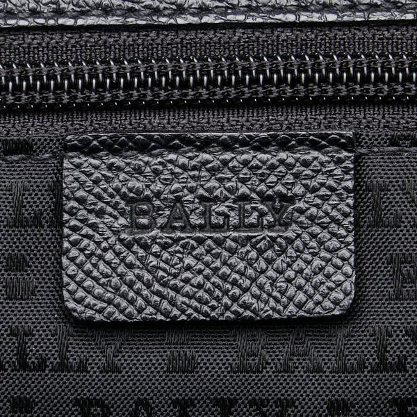 バリー ハンドバッグ ブラック レザー レディース BALLY 【中古】