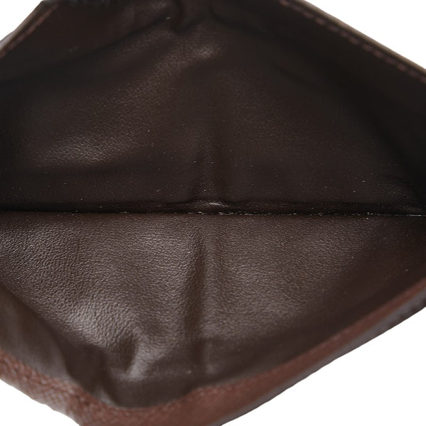 ルイ ヴィトン ダミエ ポルトフォイユ ロン モデュラブル 付属 カードケース ブラウン PVC レザー レディース LOUIS VUITTON 【中古】
