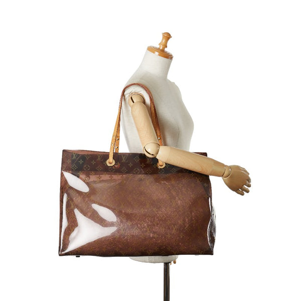 ルイ ヴィトン モノグラム カバ クルーズ トートバッグ ハンドバッグ M50500 ブラウン PVC レザー レディース LOUIS VUITTON 【中古】