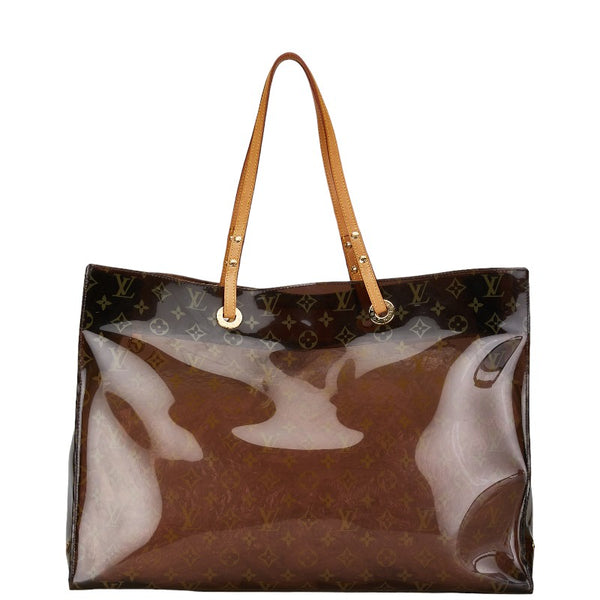 ルイ ヴィトン モノグラム カバ クルーズ トートバッグ ハンドバッグ M50500 ブラウン PVC レザー レディース LOUIS VUITTON 【中古】