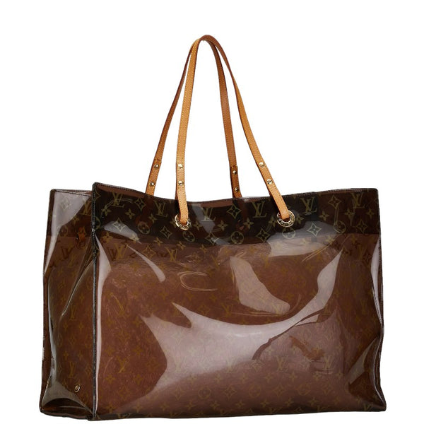 ルイ ヴィトン モノグラム カバ クルーズ トートバッグ ハンドバッグ M50500 ブラウン PVC レザー レディース LOUIS VUITTON 【中古】