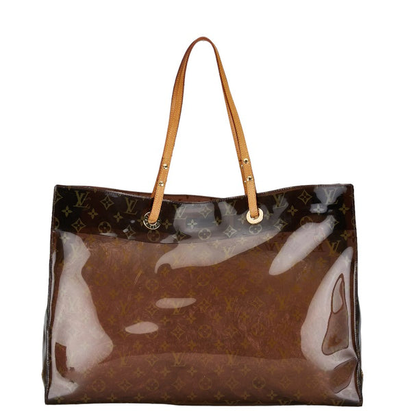 ルイ ヴィトン モノグラム カバ クルーズ トートバッグ ハンドバッグ M50500 ブラウン PVC レザー レディース LOUIS VUITTON 【中古】