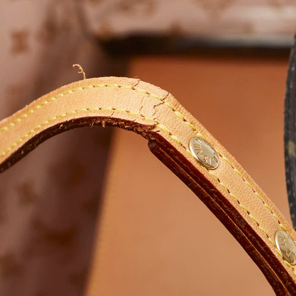 ルイ ヴィトン モノグラム カバ クルーズ トートバッグ ハンドバッグ M50500 ブラウン PVC レザー レディース LOUIS VUITTON 【中古】