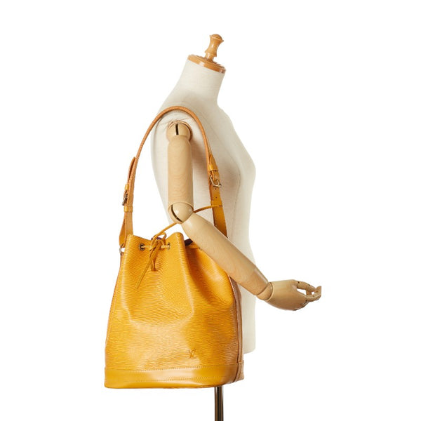 ルイ ヴィトン エピ プチノエ ワンショルダーバッグ ハンドバッグ M44109 タッシリイエロー レザー レディース LOUIS VUITTON 【中古】