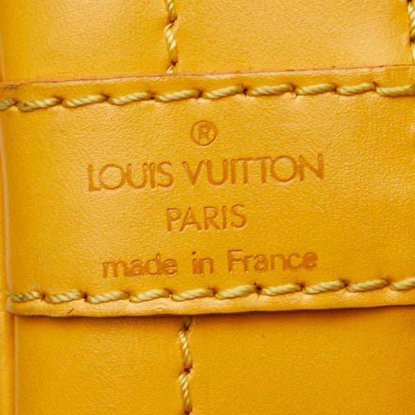 ルイ ヴィトン エピ プチノエ ワンショルダーバッグ ハンドバッグ M44109 タッシリイエロー レザー レディース LOUIS VUITTON 【中古】