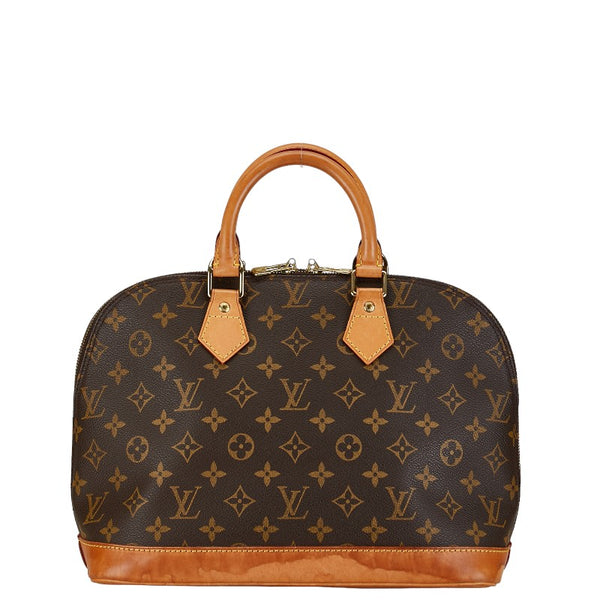 ルイ ヴィトン モノグラム アルマPM ハンドバッグ M51130 ブラウン PVC レザー レディース LOUIS VUITTON 【中古】