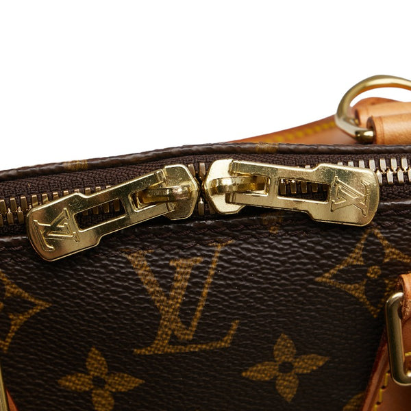 ルイ ヴィトン モノグラム アルマPM ハンドバッグ M51130 ブラウン PVC レザー レディース LOUIS VUITTON 【中古】