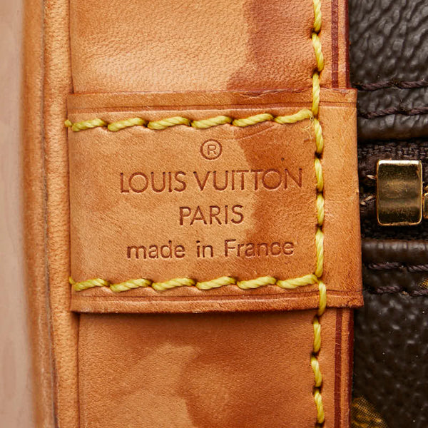ルイ ヴィトン モノグラム アルマPM ハンドバッグ M51130 ブラウン PVC レザー レディース LOUIS VUITTON 【中古】