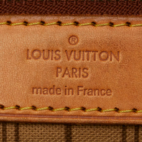 ルイ ヴィトン モノグラム ネヴァーフルGM トートバッグ ショルダーバッグ M40157 ブラウン PVC レザー レディース LOUIS VUITTON 【中古】